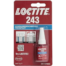 Loctite 243 frein filet résistance moyenne 5 ml_ref 1370535