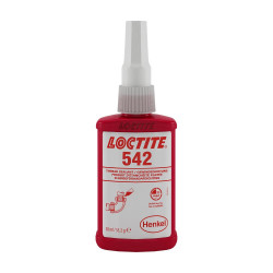 Loctite 542 étanchéité filetée hydraulique 50 ml_ref 234422-1