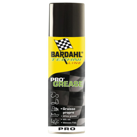 Graisse Blanche Bardahl-aérosol 500ml_ref 5364