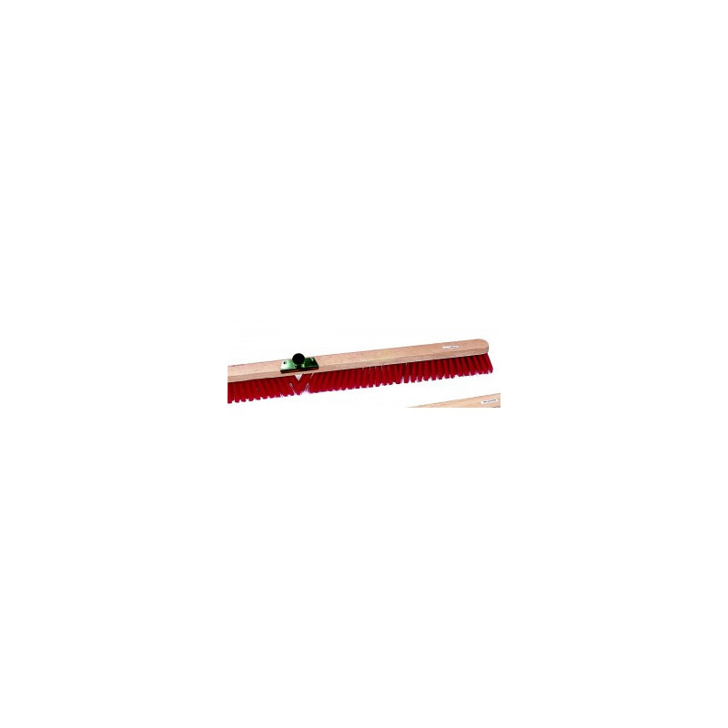 BALAI CANTONNIER FIBRE PVC DOUILLE INCLINÉE 120CM