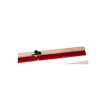 BALAI CANTONNIER FIBRE PVC DOUILLE INCLINÉE 120CM
