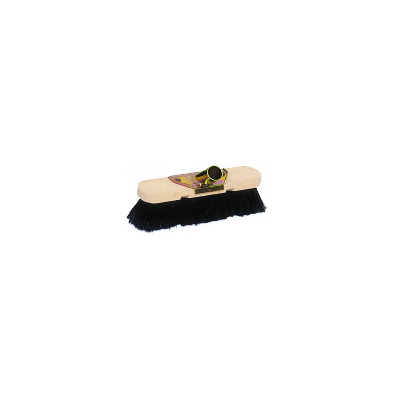 BALAI LAVE WAGON NOIR FLEURÉ D.MÉTAL