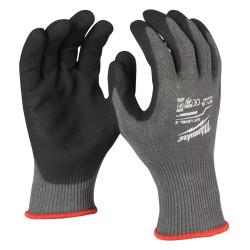 Gants anti-coupure Milwaukee Niveau 5/E taille XL/10 pour protection optimale_ref 4932471426
