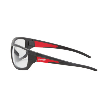 Lunettes de sécurité claires Milwaukee Performance avec verres anti-rayure_ref 4932471883
