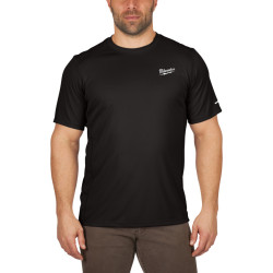 T-shirt Workskin Milwaukee manches courtes noir taille M_ref 4932493064