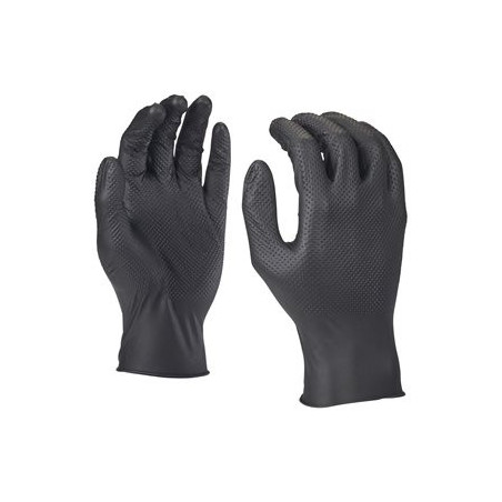 Boîte de 50 gants nitrile jetables Milwaukee taille 8/M_ref 4932493234