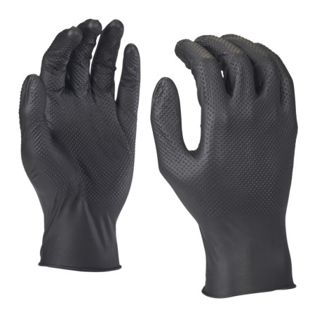 Boîte de 50 gants nitrile jetables Milwaukee taille 11/XXL_ref 4932493237