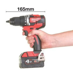 Perceuse visseuse compacte Milwaukee M18™ modèle CBLDD-502C_ref 4933464555 (2)