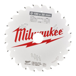 Lame scie circulaire Milwaukee 190 mm_ref 4932471300 (1)