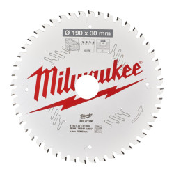 Lame scie circulaire Milwaukee 190 mm_ref 4932471380 (1)