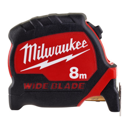 Mètre ruban Milwaukee 8m avec boîtier renforcé_ref 4932471816