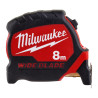 Mètre ruban Milwaukee 8m avec boîtier renforcé_ref 4932471816