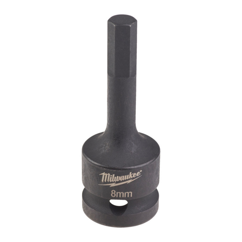 Douille Shockwave Milwaukee 1/2" Hexagonale 8mm_ref 4932478065