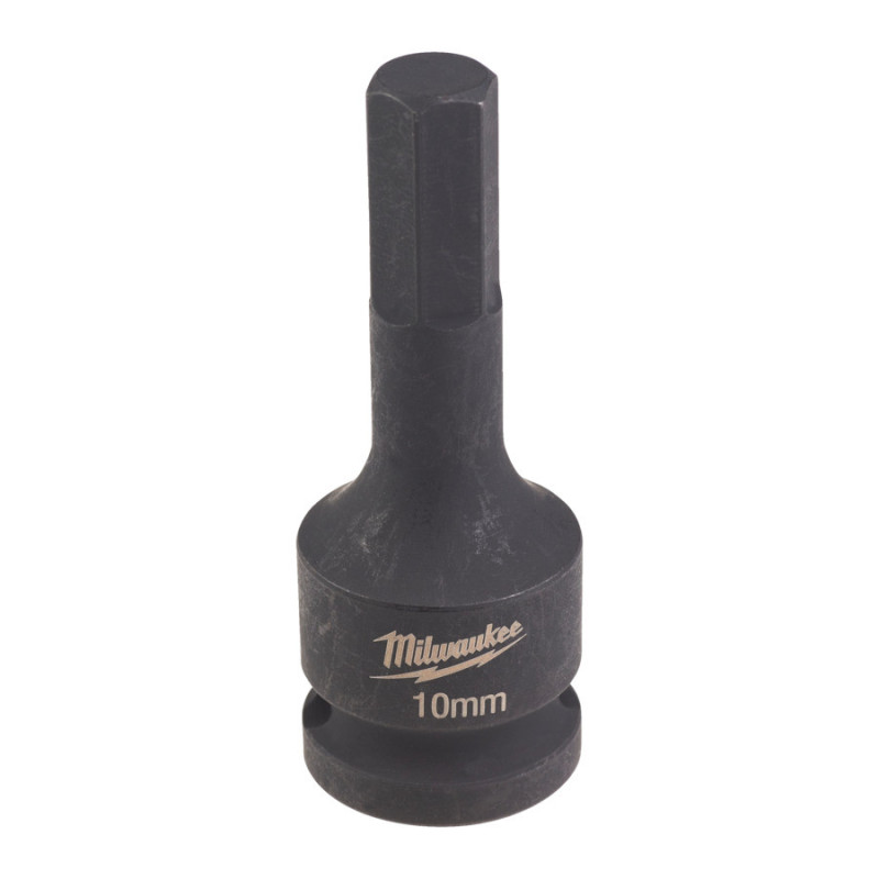 Douille Shockwave Milwaukee 1/2" Hexagonale 10mm_ref 4932478066