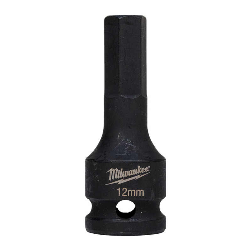 Douille Shockwave Milwaukee 1/2" Hexagonale 12mm_ref 4932478067