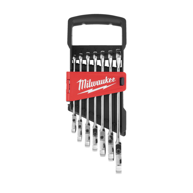 Set de 7 clés à cliquet Milwaukee MAXBITE_ref 4932478557