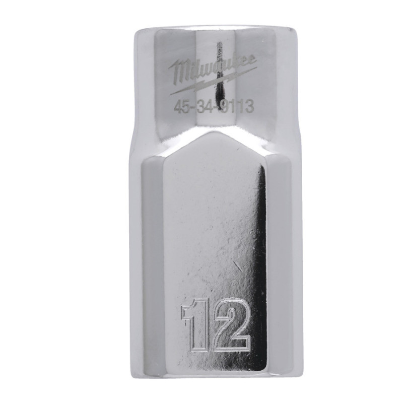 Douille à cliquet Milwaukee 1/2 Courte 12mm_ref 4932480010