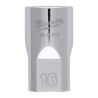 Douille à cliquet Milwaukee 1/2 Courte 16mm_ref 4932480014