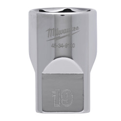 Douille à cliquet Milwaukee 1/2 Courte 19mm_ref 4932480017