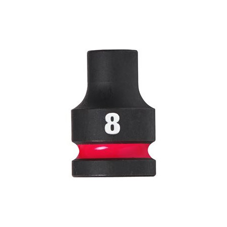 Douille Shockwave Milwaukee 1/2 Hexagonale Courte 8mm-ref 4932480302