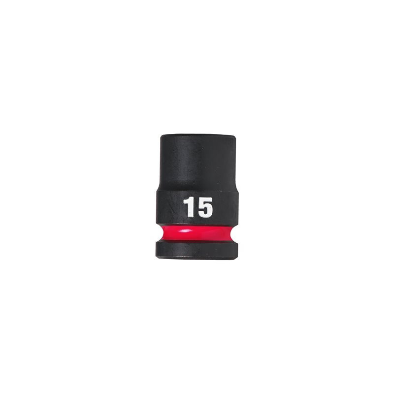 Douille Shockwave Milwaukee 1/2 Hexagonale Courte 15mm-ref 4932480309