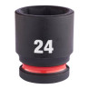Douille Shockwave Milwaukee 1/2 Hexagonale Courte 24mm-ref 4932480318