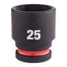 Douille Shockwave Milwaukee 1/2 Hexagonale Courte 25mm-ref 4932480319
