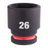 Douille Shockwave Milwaukee 1/2 Hexagonale Courte 26mm-ref 4932480320