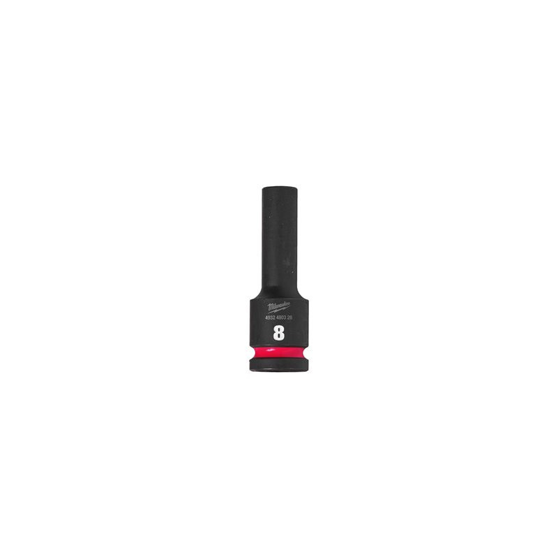 Douille Shockwave Milwaukee 1/2 hexagonale longue 8mm-ref 4932480326