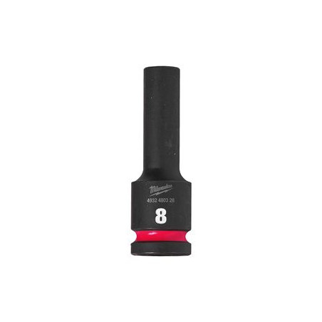 Douille Shockwave Milwaukee 1/2 hexagonale longue 8mm-ref 4932480326