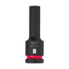 Douille Shockwave Milwaukee 1/2 hexagonale longue 8mm-ref 4932480326