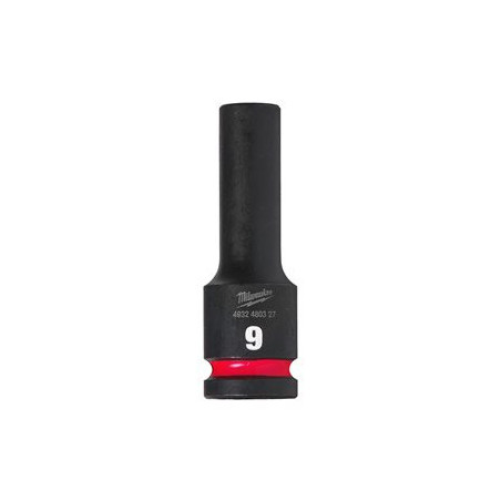 Douille Shockwave Milwaukee 1/2 hexagonale longue 9mm-ref 4932480327