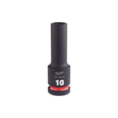 Douille Shockwave Milwaukee 1/2 hexagonale longue 10mm-ref 4932480328