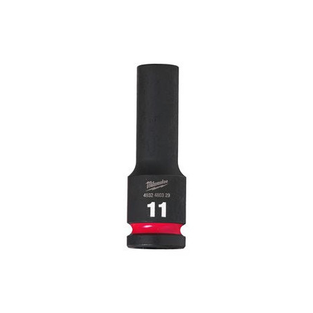 Douille Shockwave Milwaukee 1/2 hexagonale longue 11mm-ref 4932480329