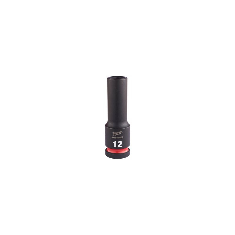 Douille Shockwave Milwaukee 1/2 hexagonale longue 12mm-ref 4932480330