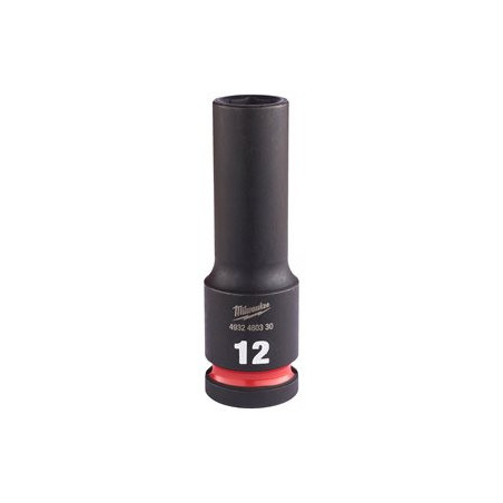 Douille Shockwave Milwaukee 1/2 hexagonale longue 12mm-ref 4932480330