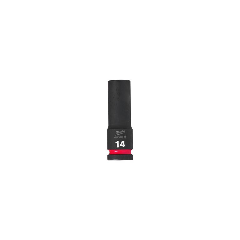 Douille Shockwave Milwaukee 1/2 hexagonale longue 14mm-ref 4932480332