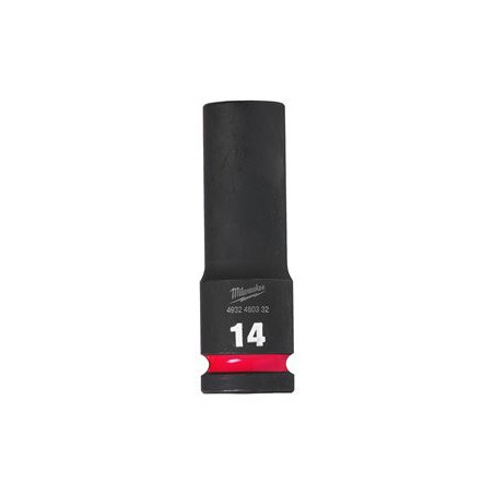 Douille Shockwave Milwaukee 1/2 hexagonale longue 14mm-ref 4932480332