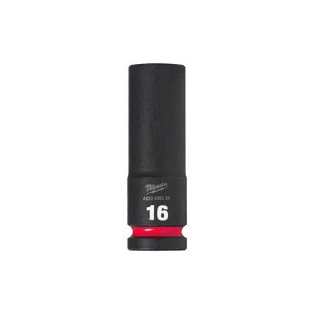 Douille Shockwave Milwaukee 1/2 hexagonale longue 16mm-ref 4932480334