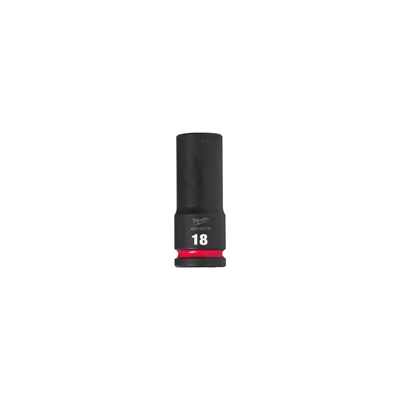 Douille Shockwave Milwaukee 1/2 hexagonale longue 18mm-ref 4932480336