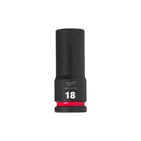 Douille Shockwave Milwaukee 1/2 hexagonale longue 18mm-ref 4932480336
