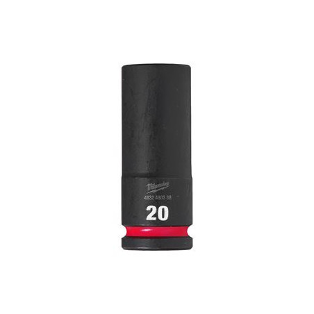 Douille Shockwave Milwaukee 1/2 hexagonale longue 20mm-ref 4932480338