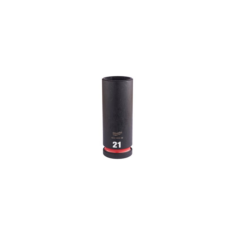 Douille Shockwave Milwaukee 1/2 hexagonale longue 21mm-ref 4932480339