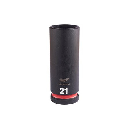 Douille Shockwave Milwaukee 1/2 hexagonale longue 21mm-ref 4932480339