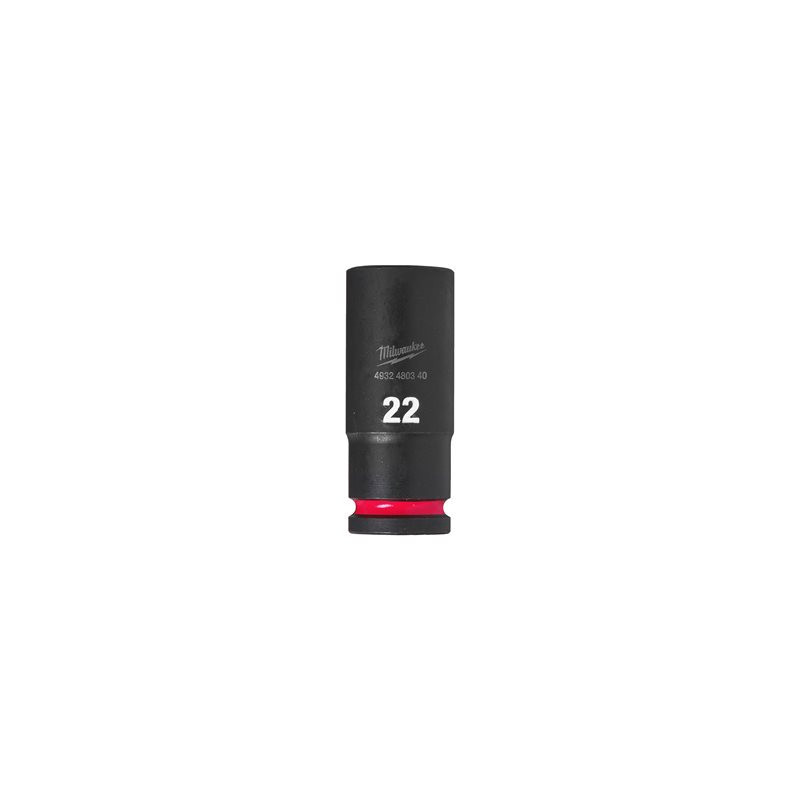 Douille Shockwave Milwaukee 1/2 hexagonale longue 22mm-ref 4932480340