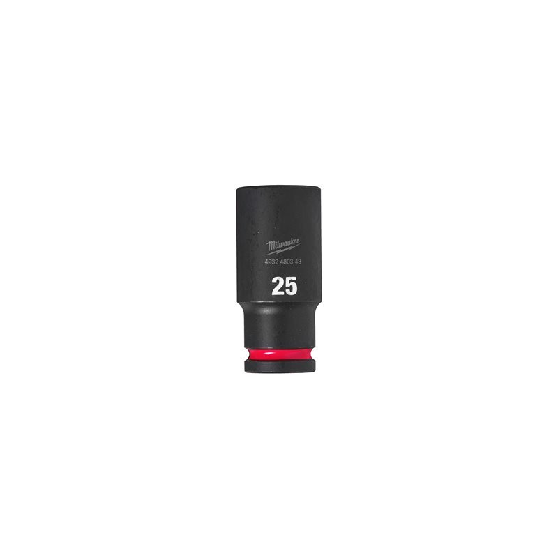 Douille Shockwave Milwaukee 1/2 hexagonale longue 25mm-ref 4932480343