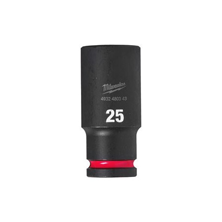 Douille Shockwave Milwaukee 1/2 hexagonale longue 25mm-ref 4932480343