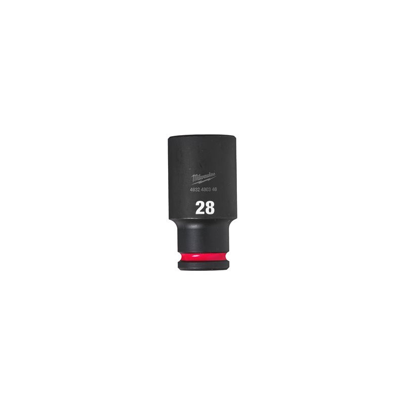 Douille Shockwave Milwaukee 1/2 hexagonale longue 28mm-ref 4932480346