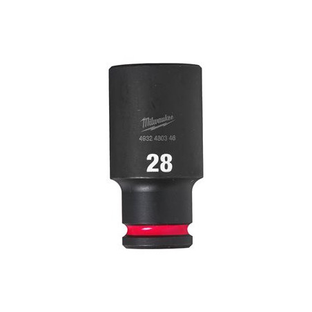Douille Shockwave Milwaukee 1/2 hexagonale longue 28mm-ref 4932480346