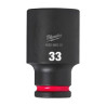 Douille Shockwave Milwaukee 1/2 hexagonale longue 33mm-ref 4932480350